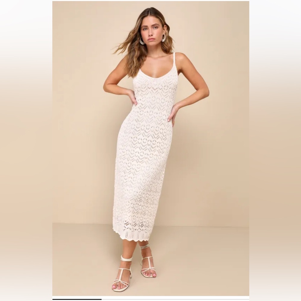 White Lace Dress
